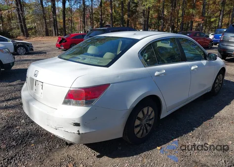 2009 Honda Accord 2.4 Lx из США, поврежденный, VIN 1HGCP26319A029909
